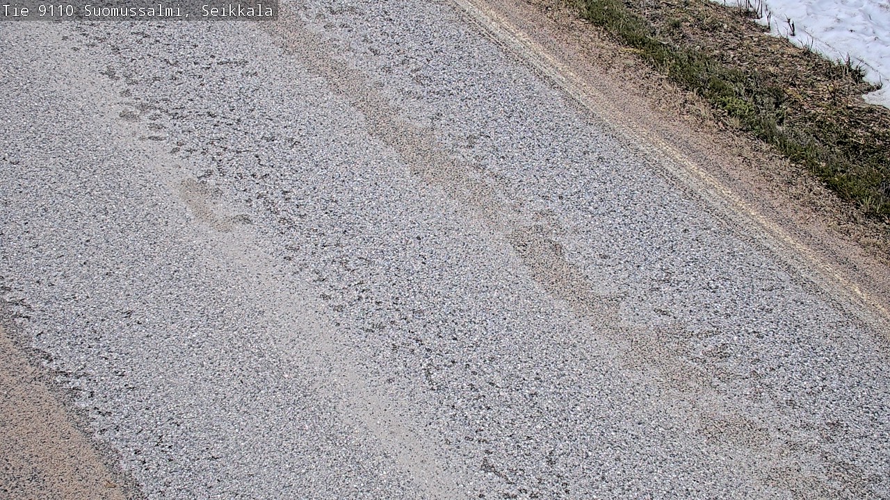 Weather Camera Image Road 9110 Suomussalmi, Seikkala, Suomussalmi, Kainuu