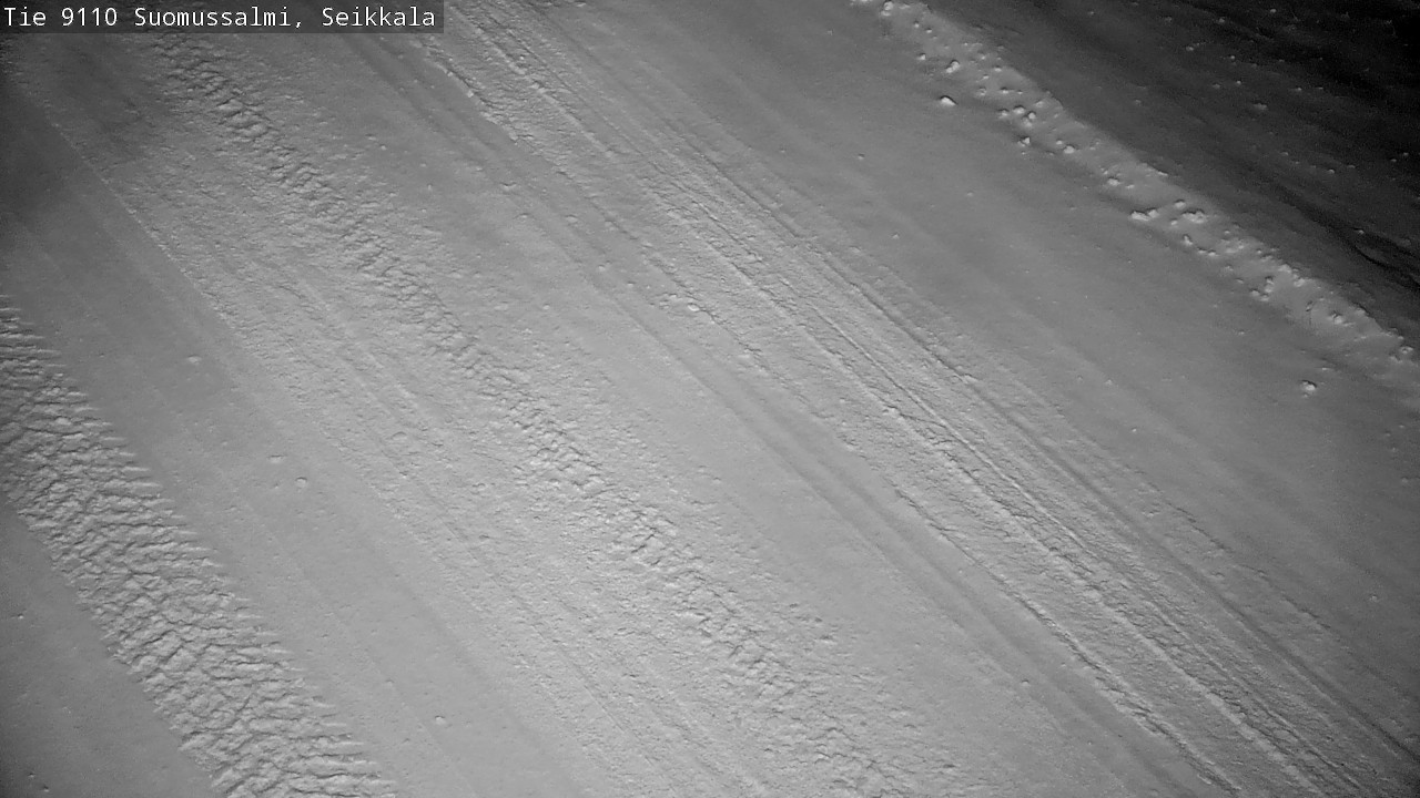 Weather Camera Image Road 9110 Suomussalmi, Seikkala, Suomussalmi, Kainuu