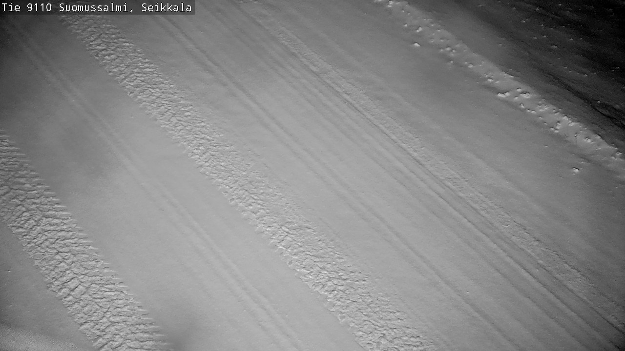 Weather Camera Image Road 9110 Suomussalmi, Seikkala, Suomussalmi, Kainuu