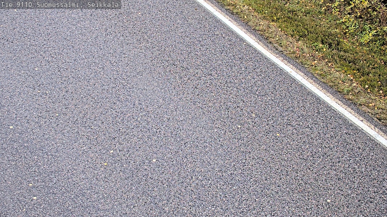 Weather Camera Image Road 9110 Suomussalmi, Seikkala, Suomussalmi, Kainuu