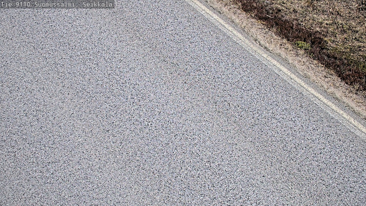 Weather Camera Image Road 9110 Suomussalmi, Seikkala, Suomussalmi, Kainuu