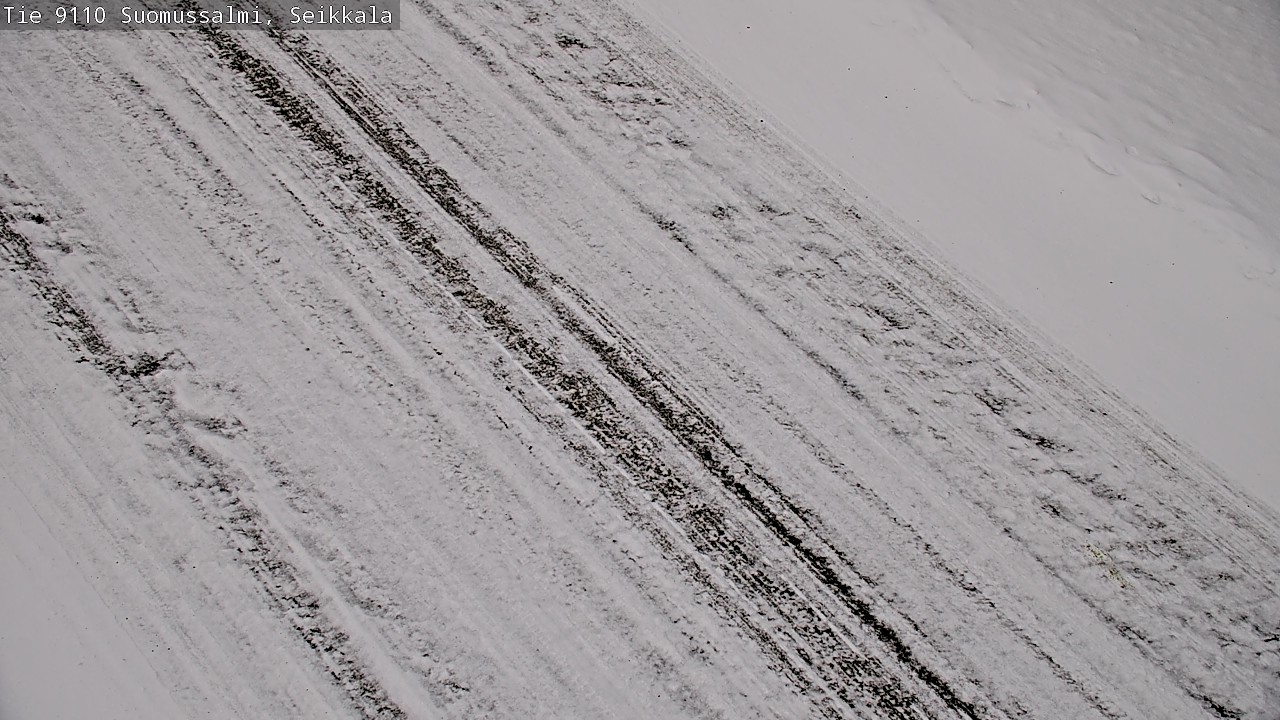 Weather Camera Image Road 9110 Suomussalmi, Seikkala, Suomussalmi, Kainuu