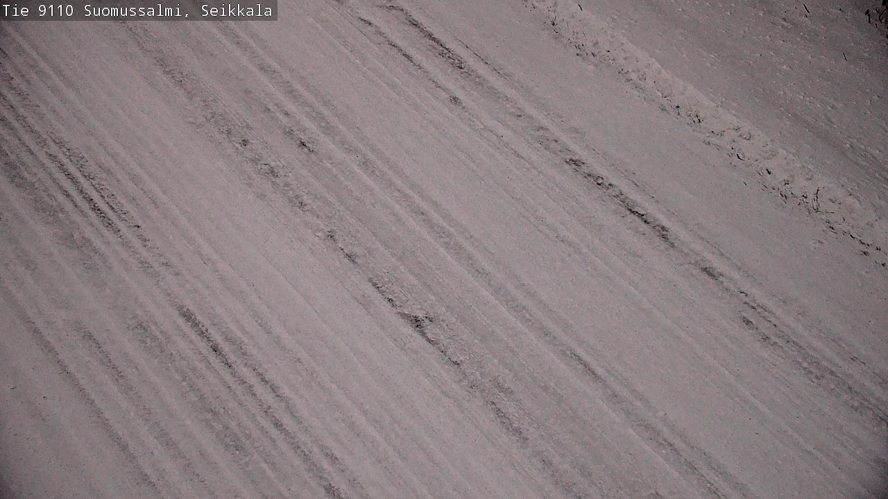 Weather Camera Image Road 9110 Suomussalmi, Seikkala, Suomussalmi, Kainuu