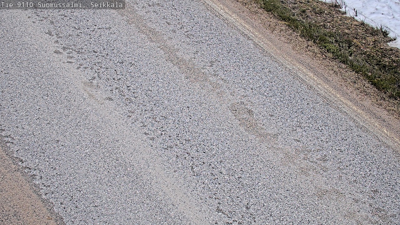 Weather Camera Image Road 9110 Suomussalmi, Seikkala, Suomussalmi, Kainuu