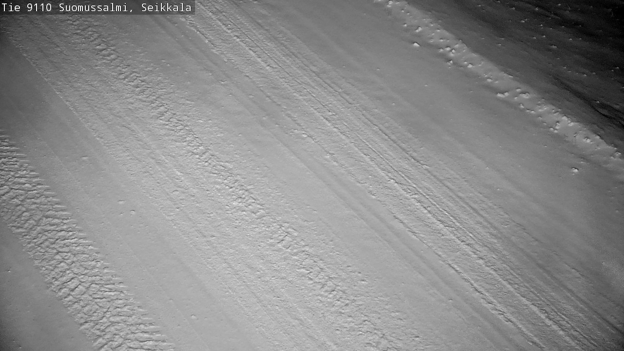 Weather Camera Image Road 9110 Suomussalmi, Seikkala, Suomussalmi, Kainuu