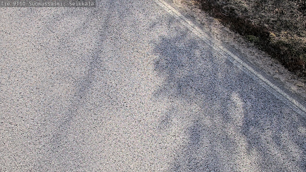 Weather Camera Image Road 9110 Suomussalmi, Seikkala, Suomussalmi, Kainuu