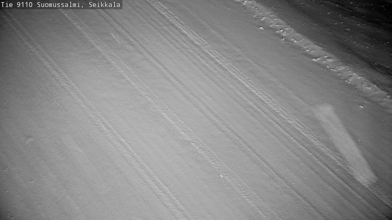 Weather Camera Image Road 9110 Suomussalmi, Seikkala, Suomussalmi, Kainuu