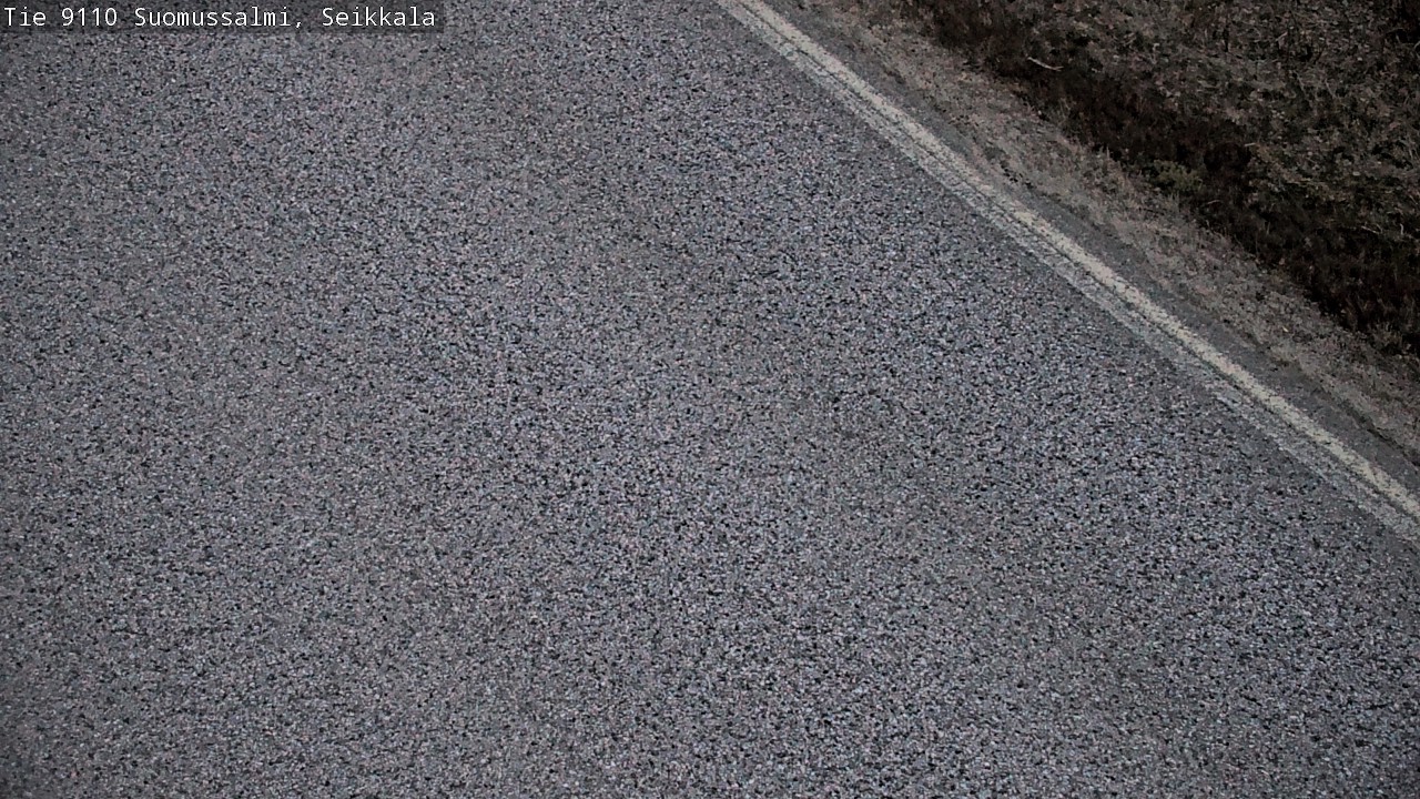 Weather Camera Image Road 9110 Suomussalmi, Seikkala, Suomussalmi, Kainuu