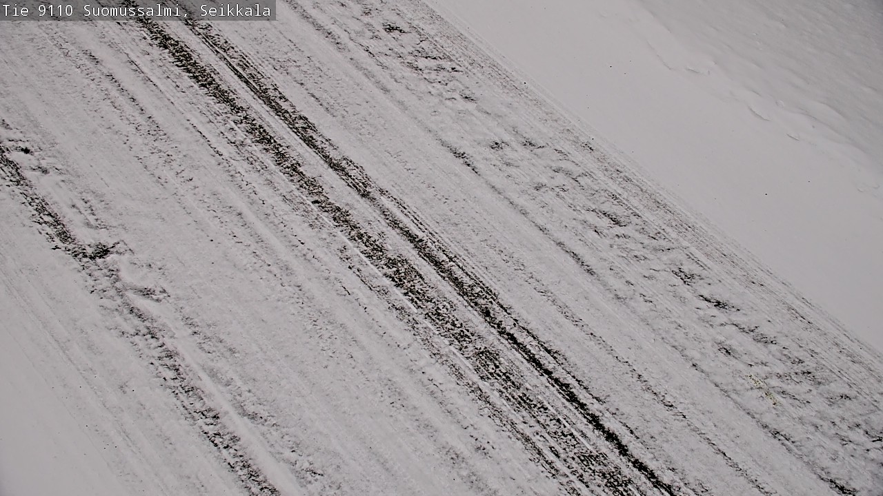 Weather Camera Image Road 9110 Suomussalmi, Seikkala, Suomussalmi, Kainuu