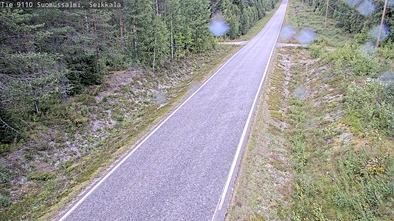 Kelikamerat Kuva Tie 9110 Suomussalmi, Seikkala, Suomussalmi, Kainuu