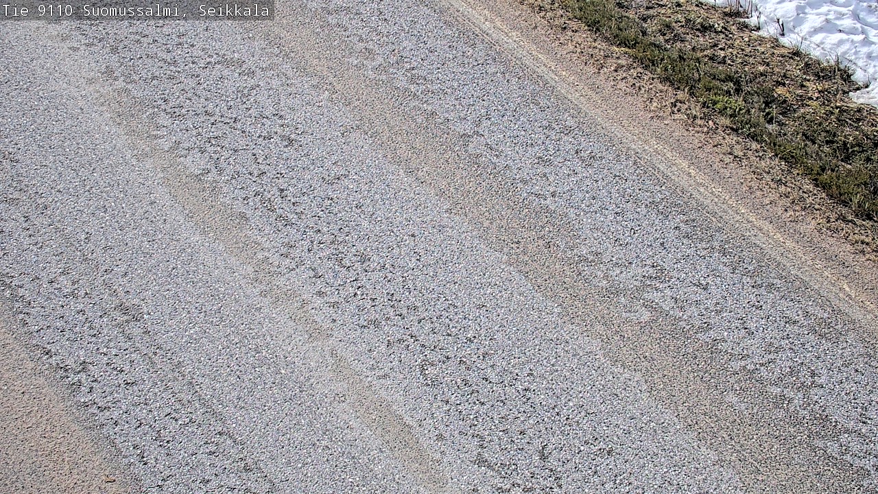 Weather Camera Image Road 9110 Suomussalmi, Seikkala, Suomussalmi, Kainuu
