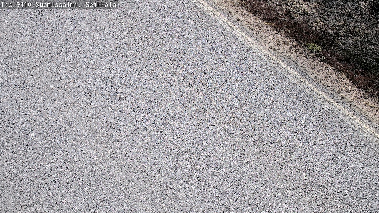 Weather Camera Image Road 9110 Suomussalmi, Seikkala, Suomussalmi, Kainuu
