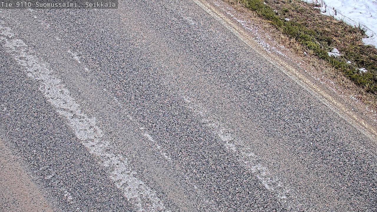 Weather Camera Image Road 9110 Suomussalmi, Seikkala, Suomussalmi, Kainuu