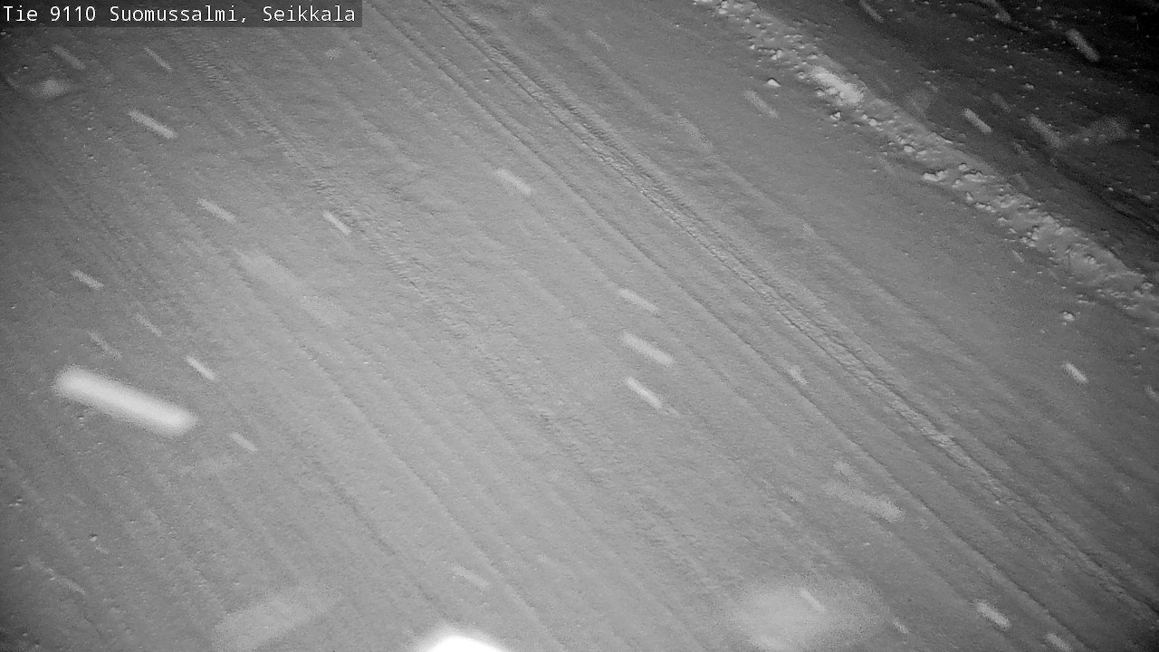 Weather Camera Image Road 9110 Suomussalmi, Seikkala, Suomussalmi, Kainuu
