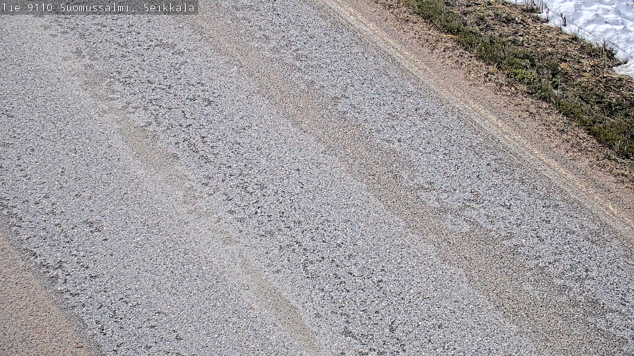 Weather Camera Image Road 9110 Suomussalmi, Seikkala, Suomussalmi, Kainuu