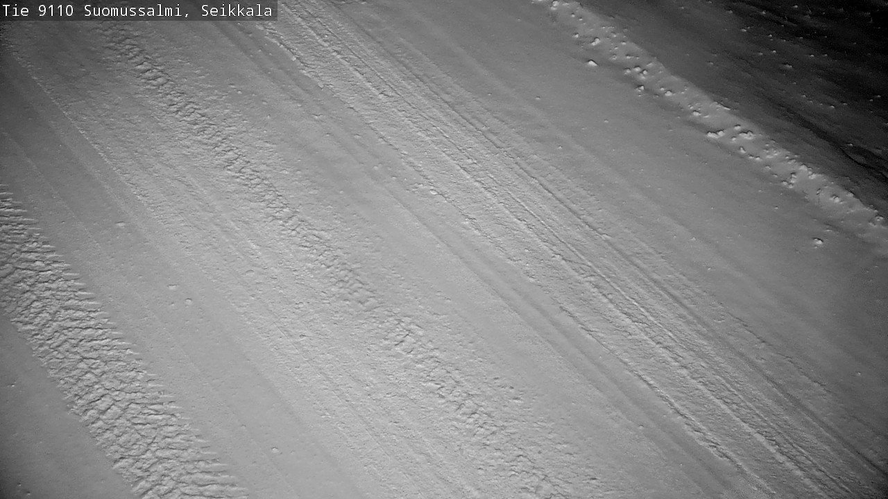 Weather Camera Image Road 9110 Suomussalmi, Seikkala, Suomussalmi, Kainuu