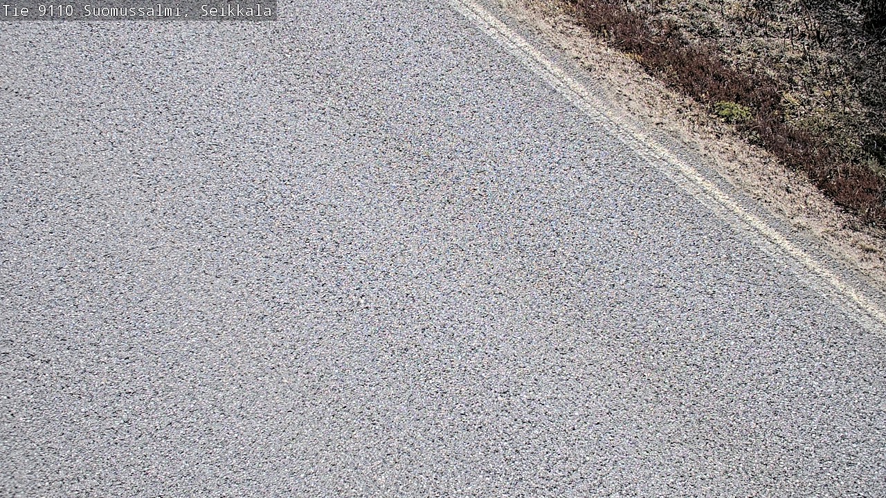 Weather Camera Image Road 9110 Suomussalmi, Seikkala, Suomussalmi, Kainuu