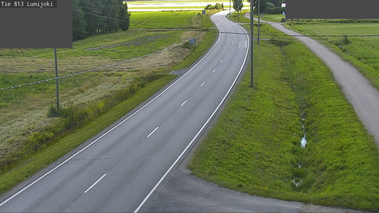 Kelikamerat Kuva Tie 813 Lumijoki, Lumijoki, Pohjois-Pohjanmaa