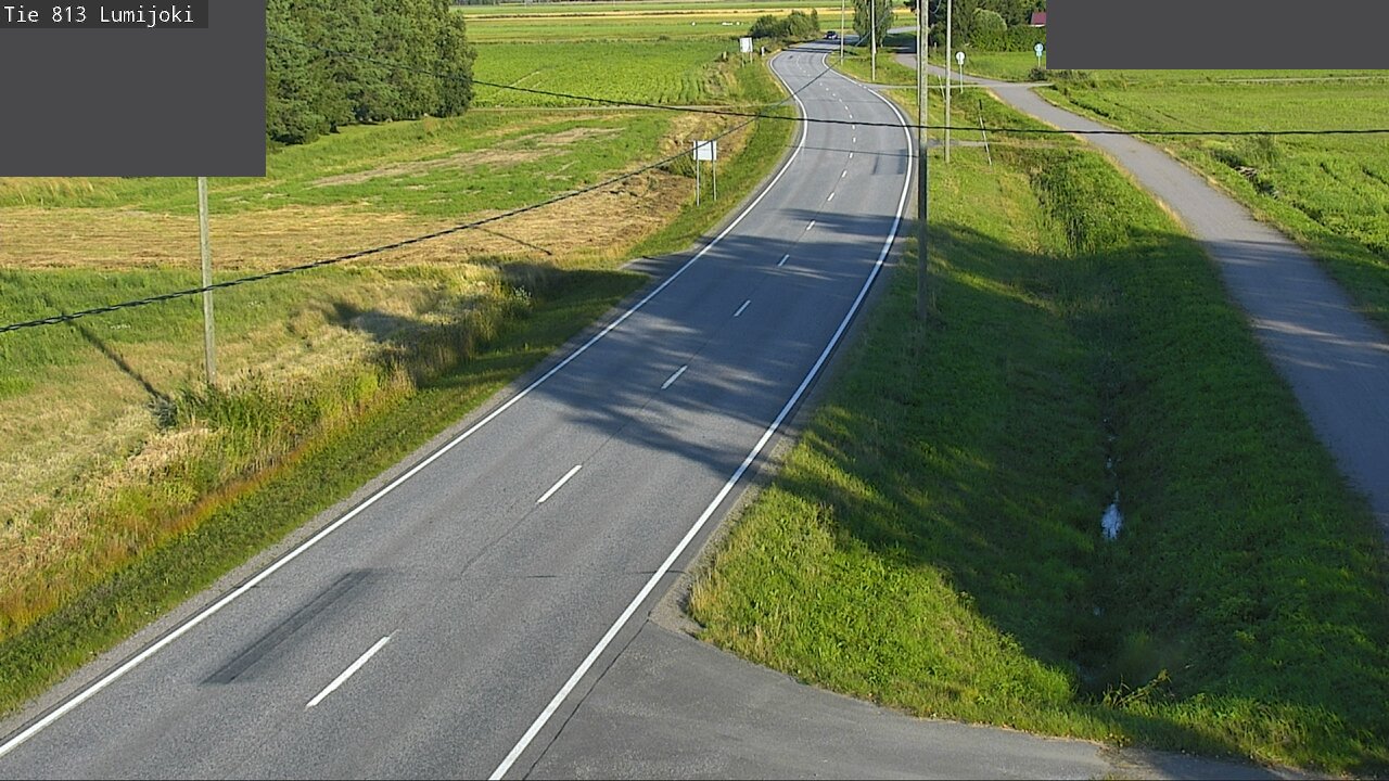 Kelikamerat Kuva Tie 813 Lumijoki, Lumijoki, Pohjois-Pohjanmaa