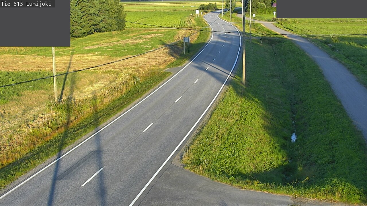 Kelikamerat Kuva Tie 813 Lumijoki, Lumijoki, Pohjois-Pohjanmaa