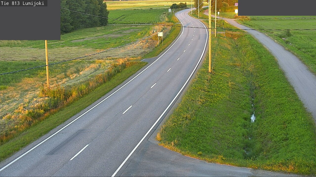 Kelikamerat Kuva Tie 813 Lumijoki, Lumijoki, Pohjois-Pohjanmaa