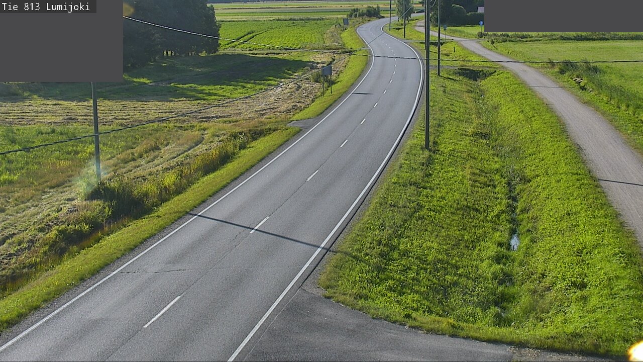 Kelikamerat Kuva Tie 813 Lumijoki, Lumijoki, Pohjois-Pohjanmaa