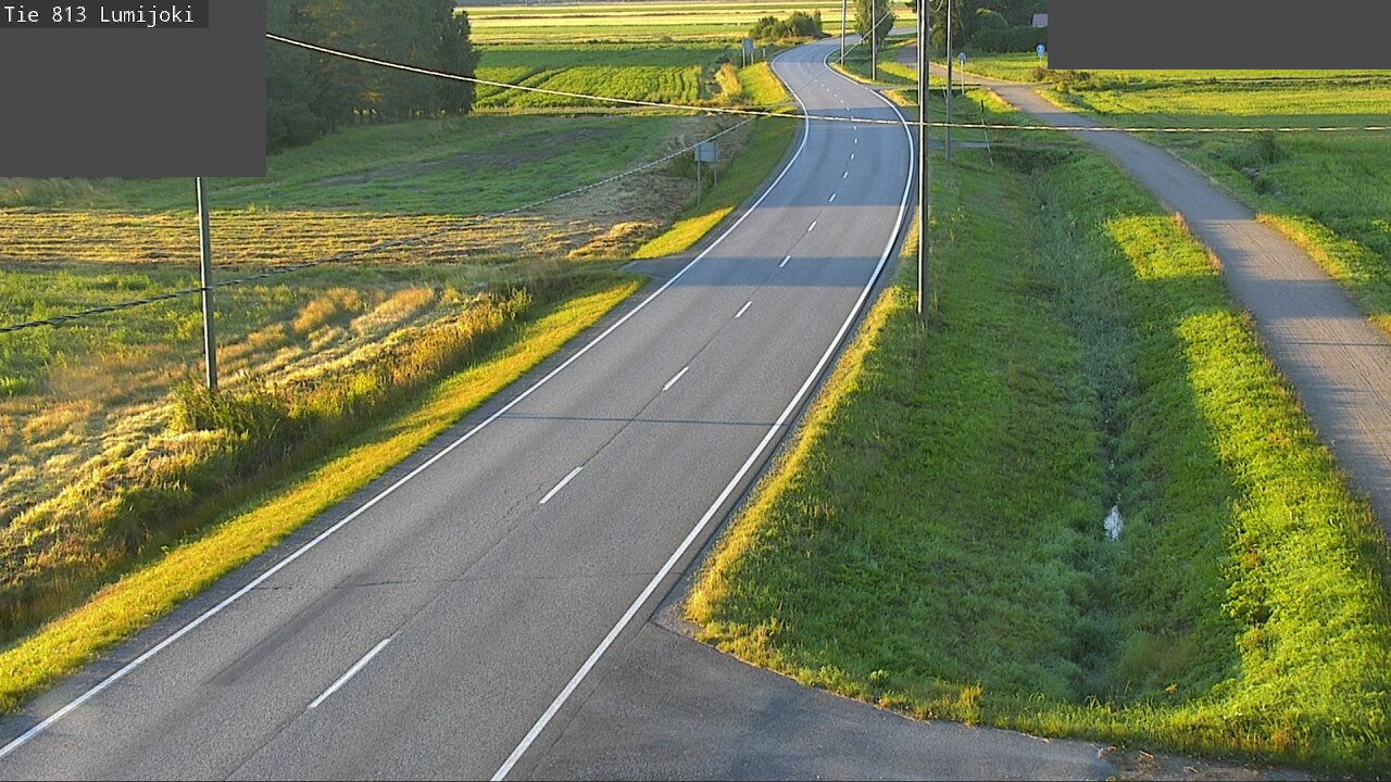 Kelikamerat Kuva Tie 813 Lumijoki, Lumijoki, Pohjois-Pohjanmaa
