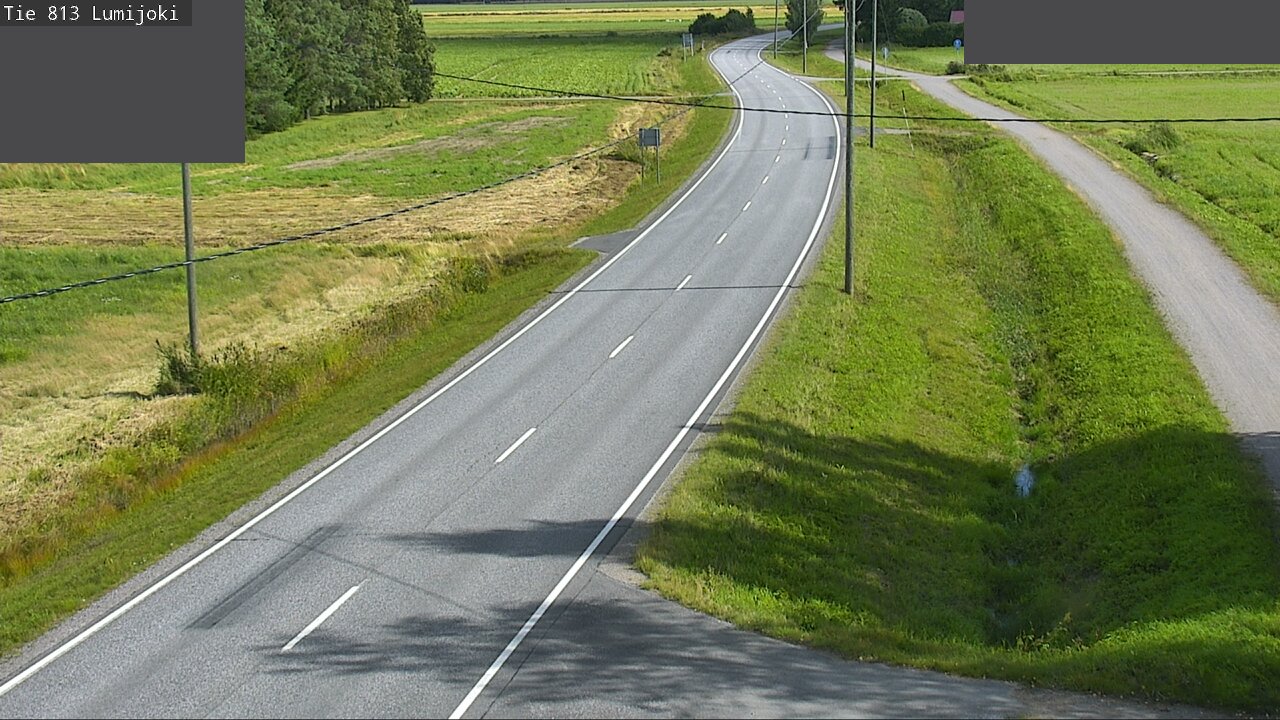Kelikamerat Kuva Tie 813 Lumijoki, Lumijoki, Pohjois-Pohjanmaa