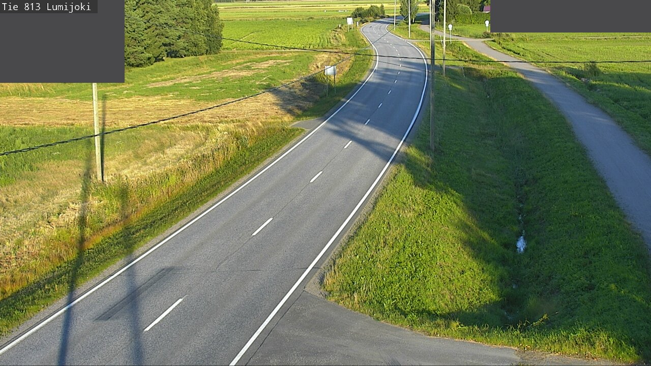 Kelikamerat Kuva Tie 813 Lumijoki, Lumijoki, Pohjois-Pohjanmaa