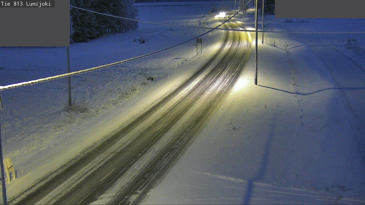 Kelikamerat Kuva Tie 813 Lumijoki, Lumijoki, Pohjois-Pohjanmaa