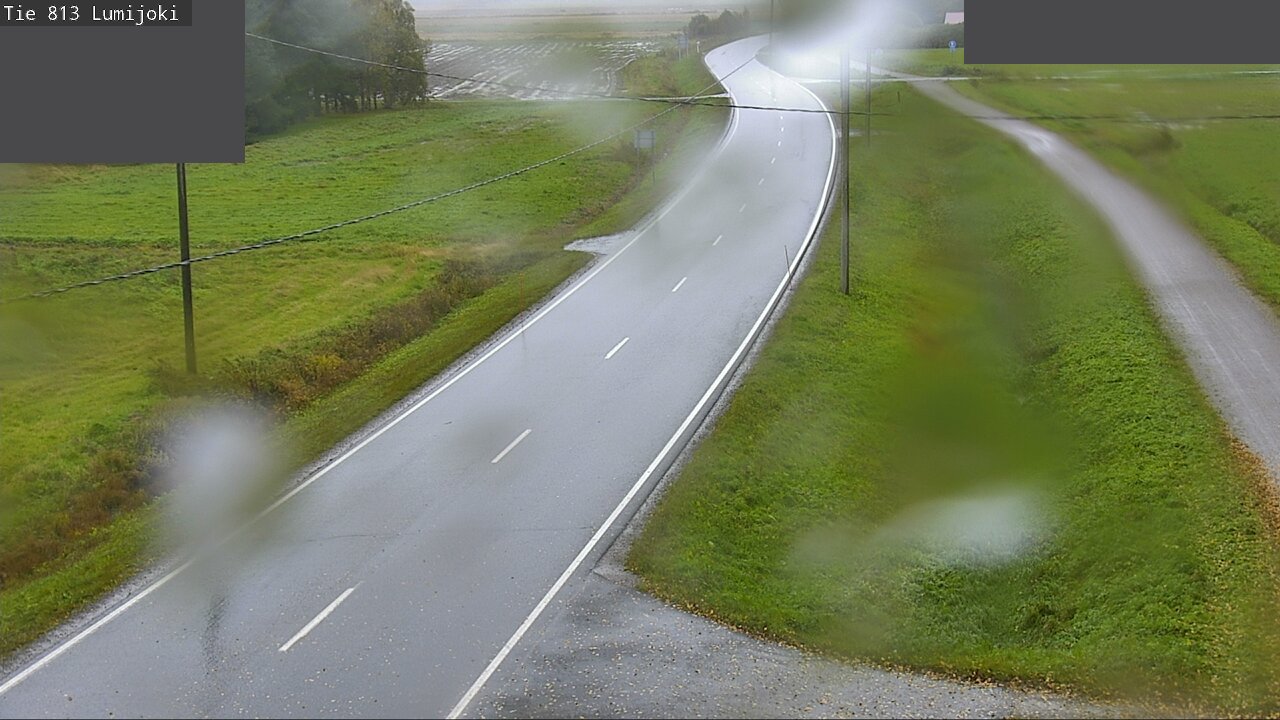 Weather Camera Image Road 813 Lumijoki, Lumijoki, Pohjois-Pohjanmaa