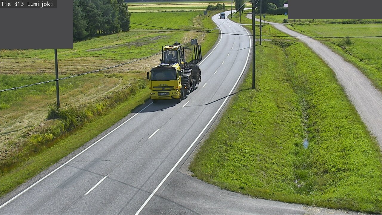Kelikamerat Kuva Tie 813 Lumijoki, Lumijoki, Pohjois-Pohjanmaa