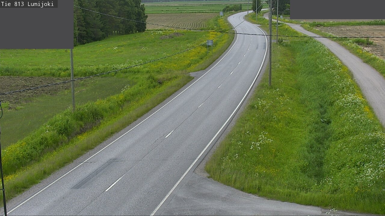 Kelikamerat Kuva Tie 813 Lumijoki, Lumijoki, Pohjois-Pohjanmaa