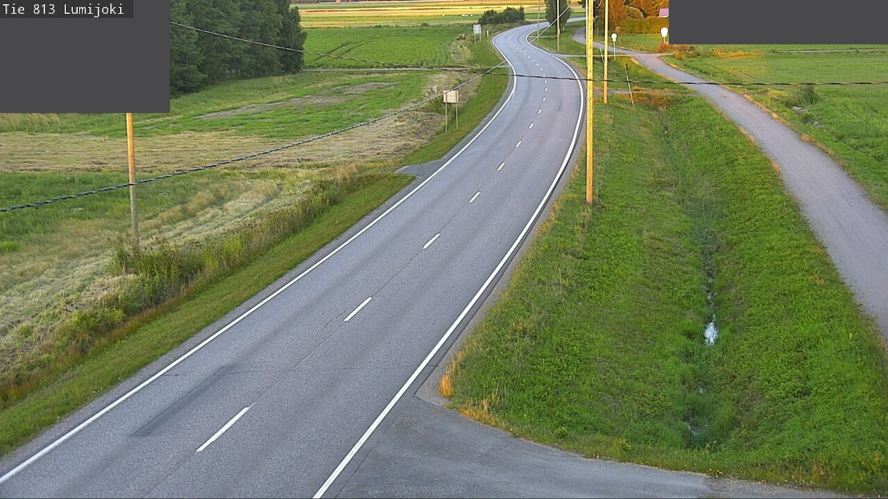 Kelikamerat Kuva Tie 813 Lumijoki, Lumijoki, Pohjois-Pohjanmaa
