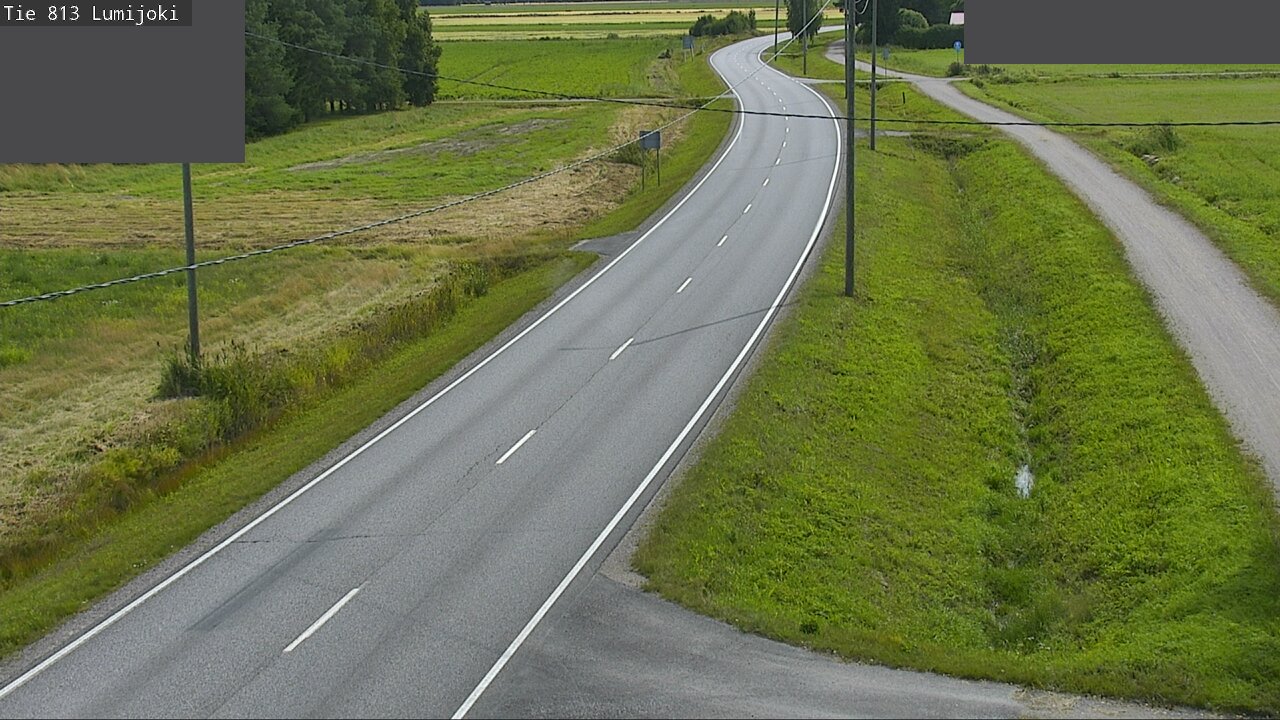 Kelikamerat Kuva Tie 813 Lumijoki, Lumijoki, Pohjois-Pohjanmaa