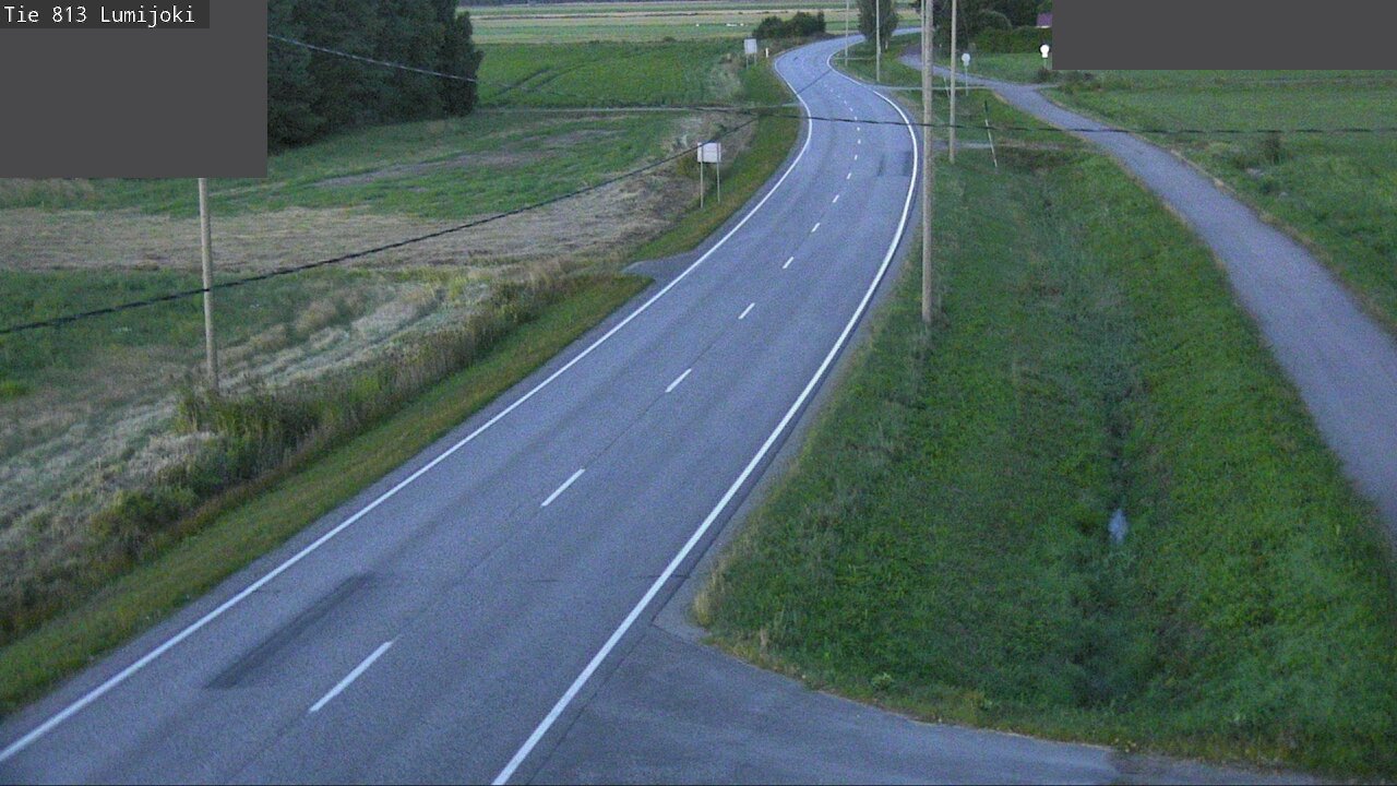Kelikamerat Kuva Tie 813 Lumijoki, Lumijoki, Pohjois-Pohjanmaa