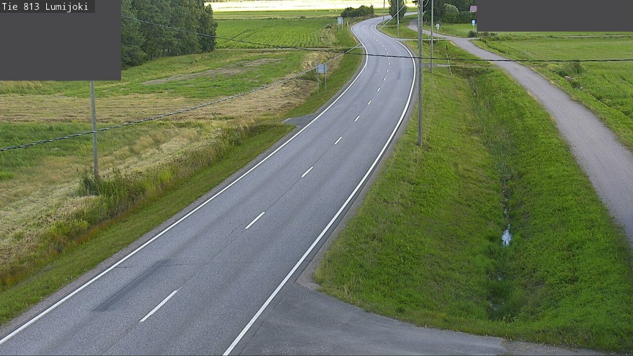 Kelikamerat Kuva Tie 813 Lumijoki, Lumijoki, Pohjois-Pohjanmaa