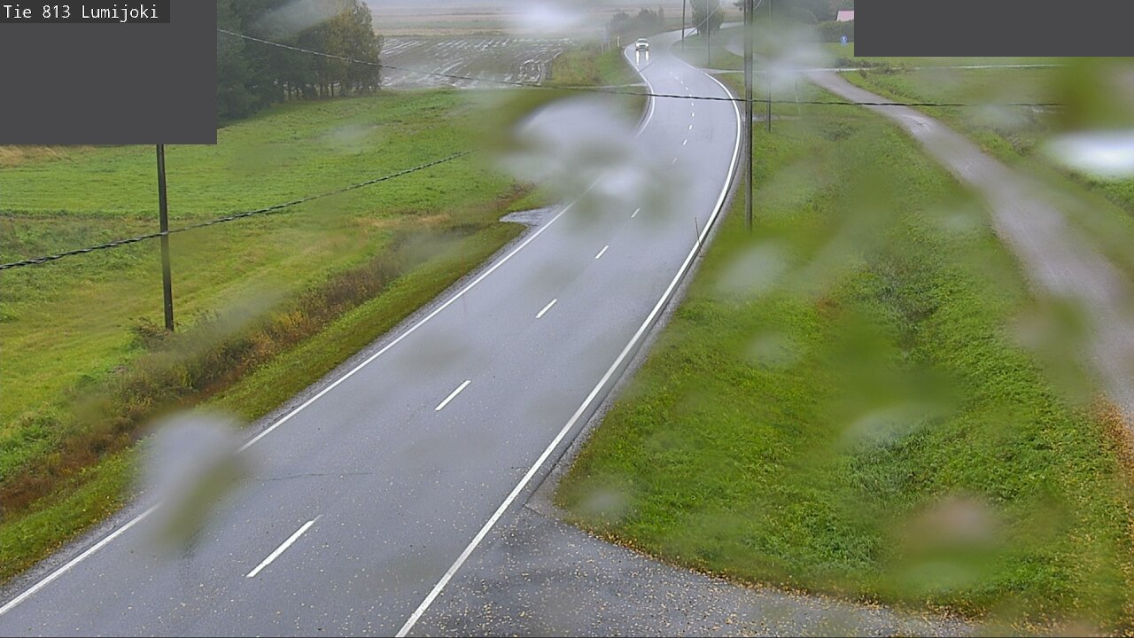 Weather Camera Image Road 813 Lumijoki, Lumijoki, Pohjois-Pohjanmaa
