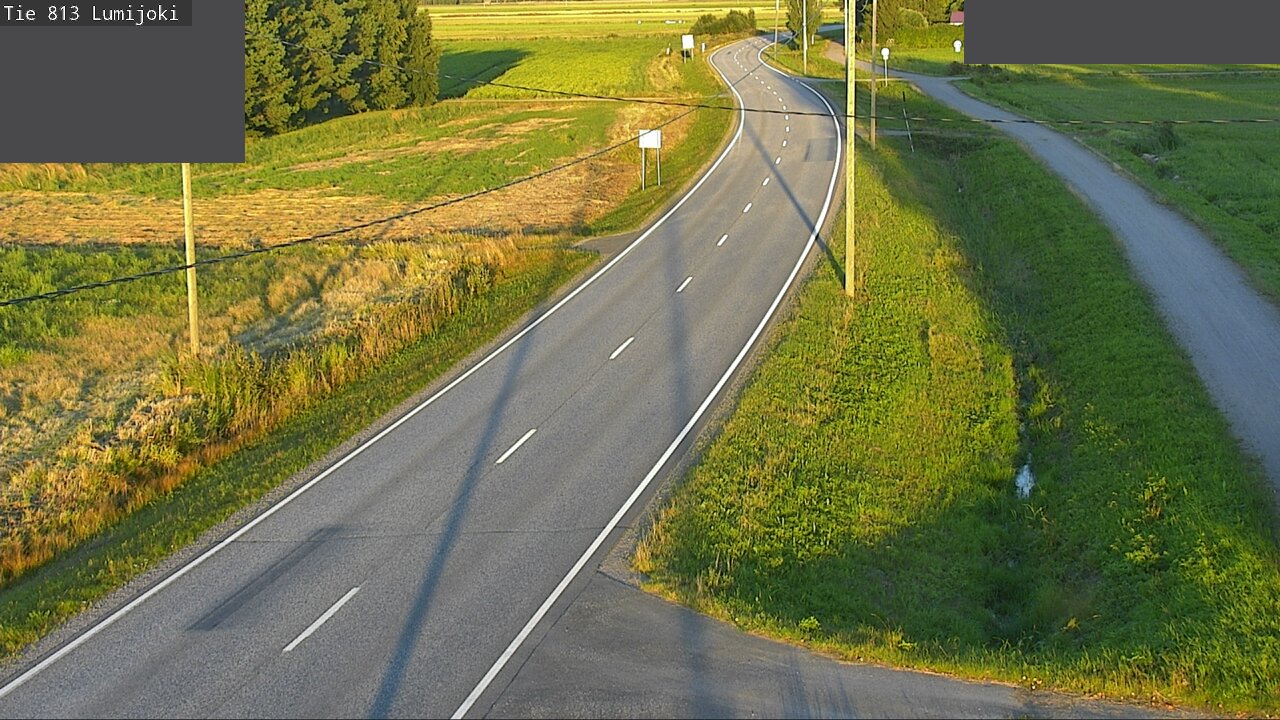 Kelikamerat Kuva Tie 813 Lumijoki, Lumijoki, Pohjois-Pohjanmaa