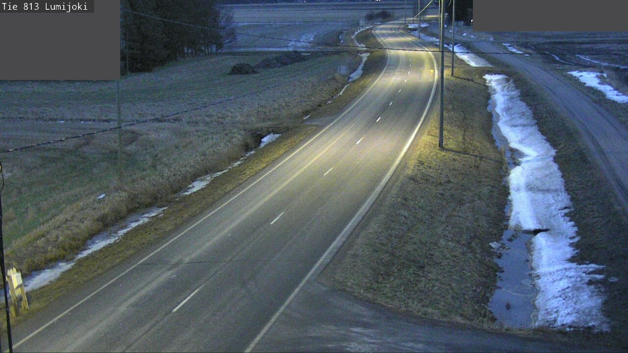 Kelikamerat Kuva Tie 813 Lumijoki, Lumijoki, Pohjois-Pohjanmaa