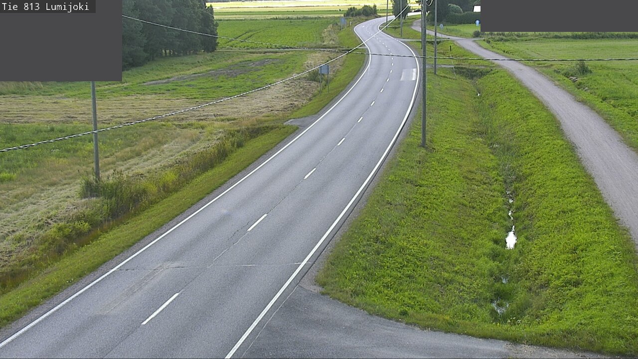 Kelikamerat Kuva Tie 813 Lumijoki, Lumijoki, Pohjois-Pohjanmaa