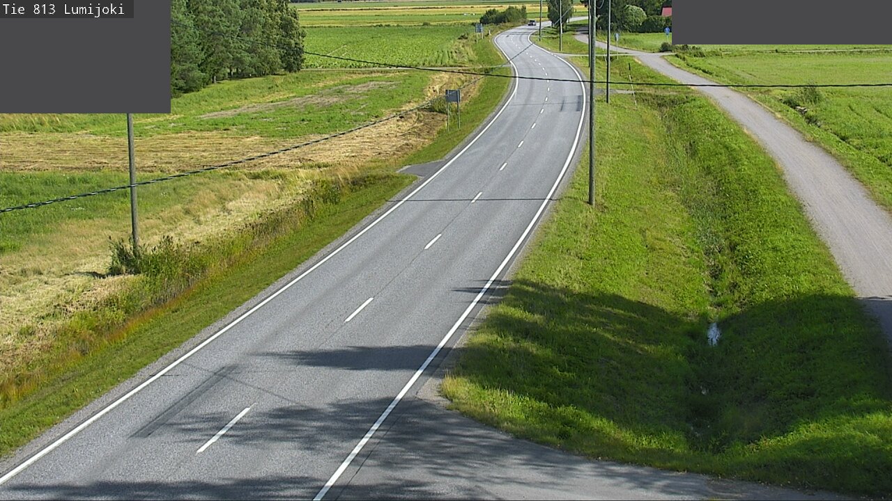 Kelikamerat Kuva Tie 813 Lumijoki, Lumijoki, Pohjois-Pohjanmaa