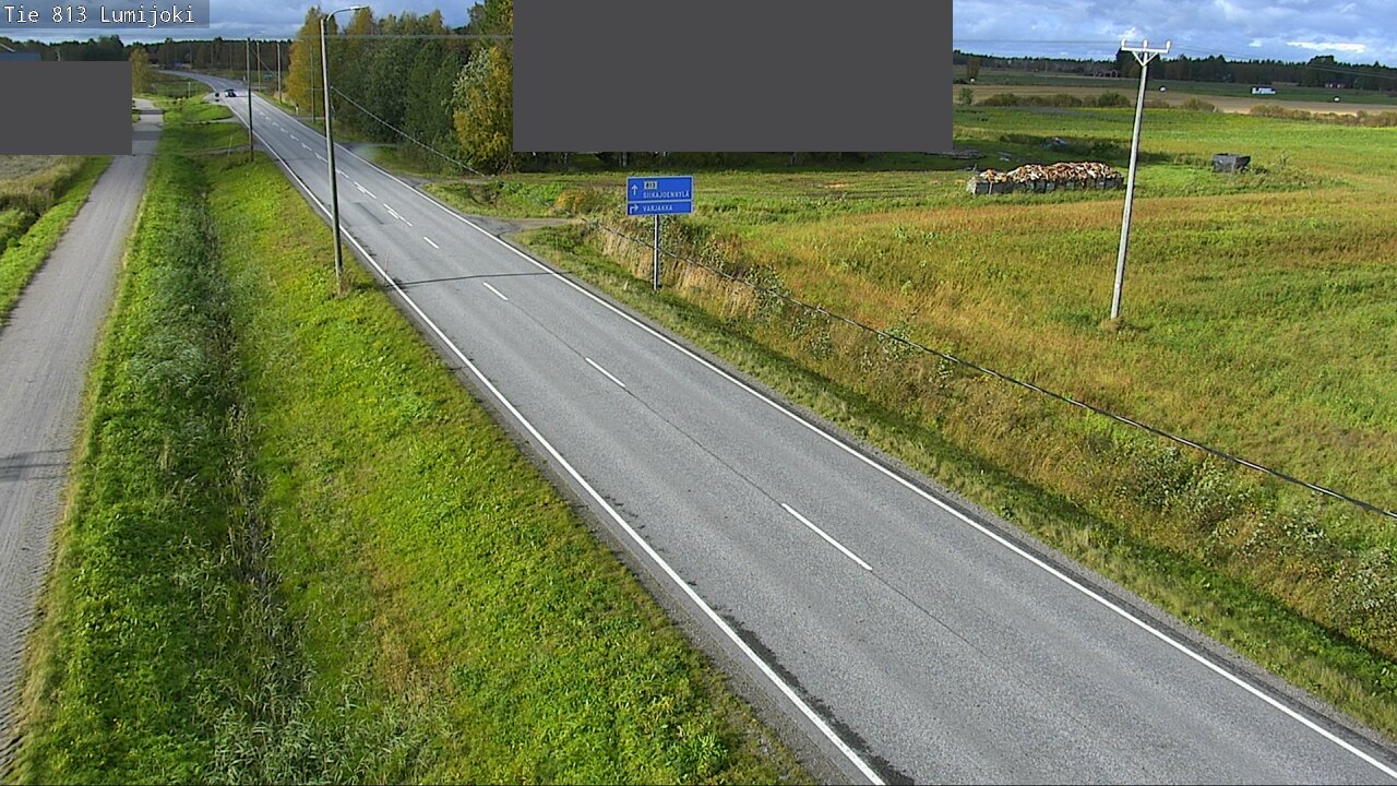 Kelikamerat Kuva Tie 813 Lumijoki, Lumijoki, Pohjois-Pohjanmaa