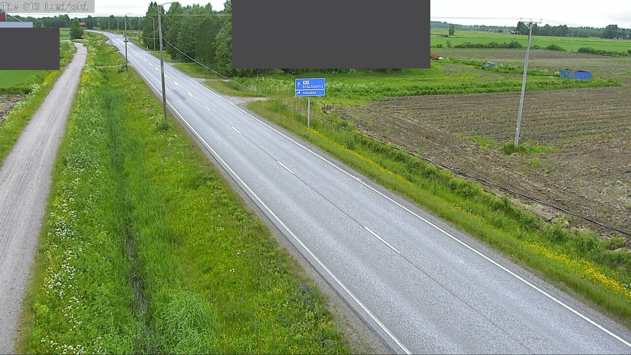 Kelikamerat Kuva Tie 813 Lumijoki, Lumijoki, Pohjois-Pohjanmaa