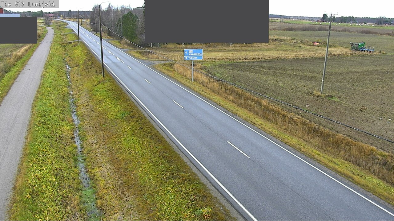 Kelikamerat Kuva Tie 813 Lumijoki, Lumijoki, Pohjois-Pohjanmaa