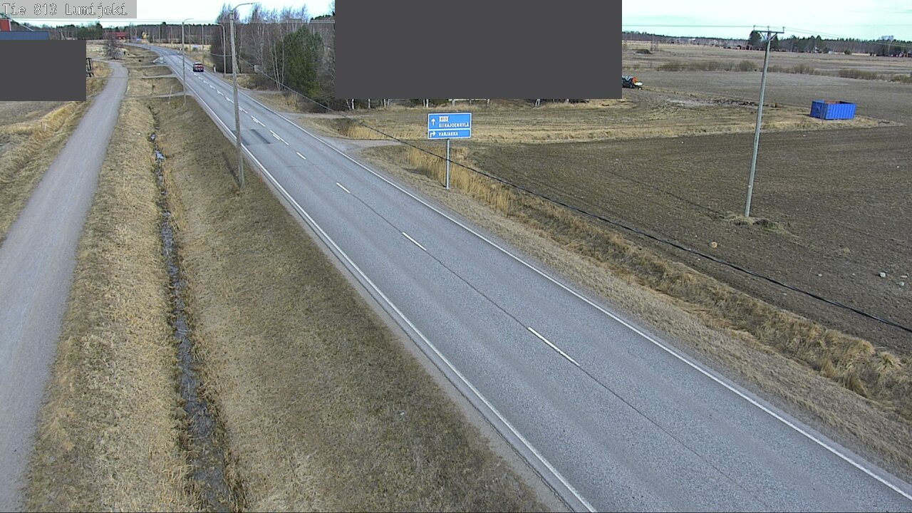 Kelikamerat Kuva Tie 813 Lumijoki, Lumijoki, Pohjois-Pohjanmaa