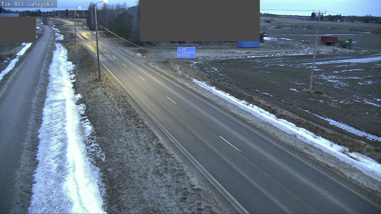 Kelikamerat Kuva Tie 813 Lumijoki, Lumijoki, Pohjois-Pohjanmaa