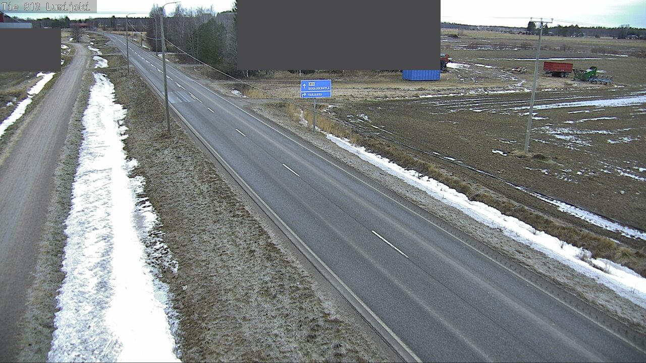 Kelikamerat Kuva Tie 813 Lumijoki, Lumijoki, Pohjois-Pohjanmaa