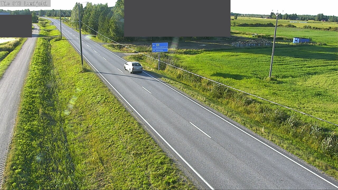 Kelikamerat Kuva Tie 813 Lumijoki, Lumijoki, Pohjois-Pohjanmaa