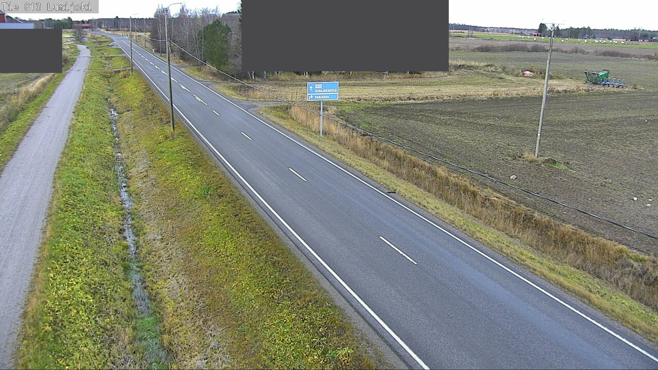 Kelikamerat Kuva Tie 813 Lumijoki, Lumijoki, Pohjois-Pohjanmaa